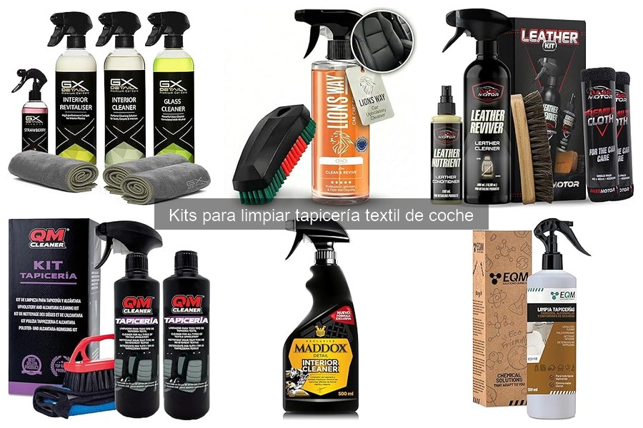 Errores comunes al usar kits de limpieza de tapicería de coche