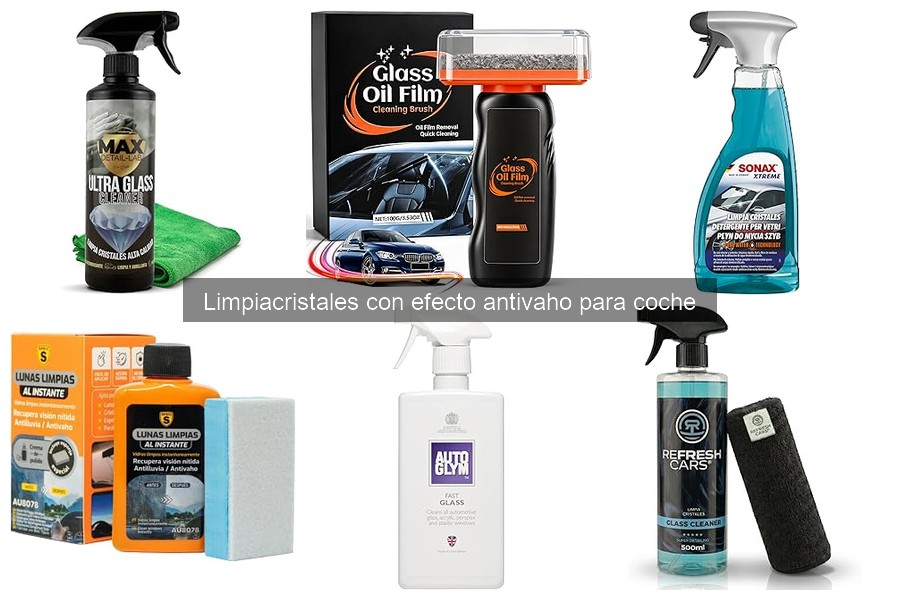 Errores comunes al usar limpiacristales antivaho para coche