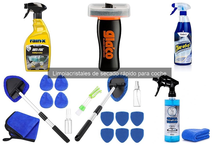 Errores comunes al usar limpiacristales de secado rápido