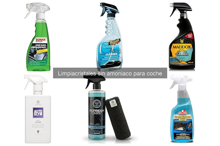 Errores comunes al usar limpiacristales sin amoniaco