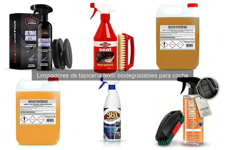 Errores comunes al usar limpiadores biodegradables de tapicería