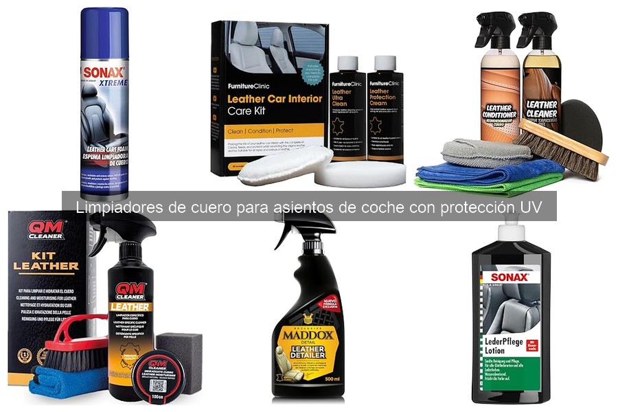 Errores comunes al usar limpiadores de cuero con protección UV