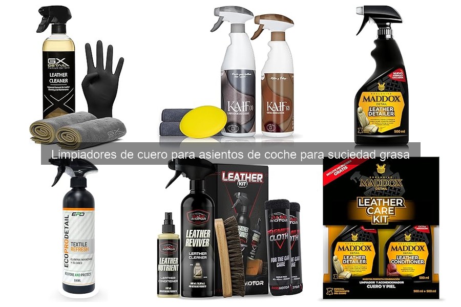 Errores comunes al usar limpiadores de cuero para asientos