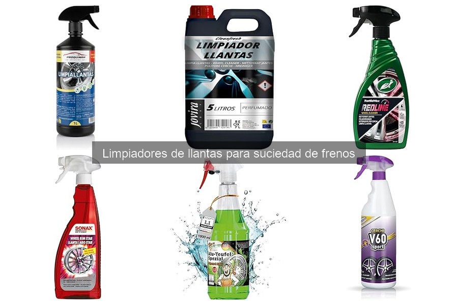 Errores comunes al usar limpiadores de llantas para frenos