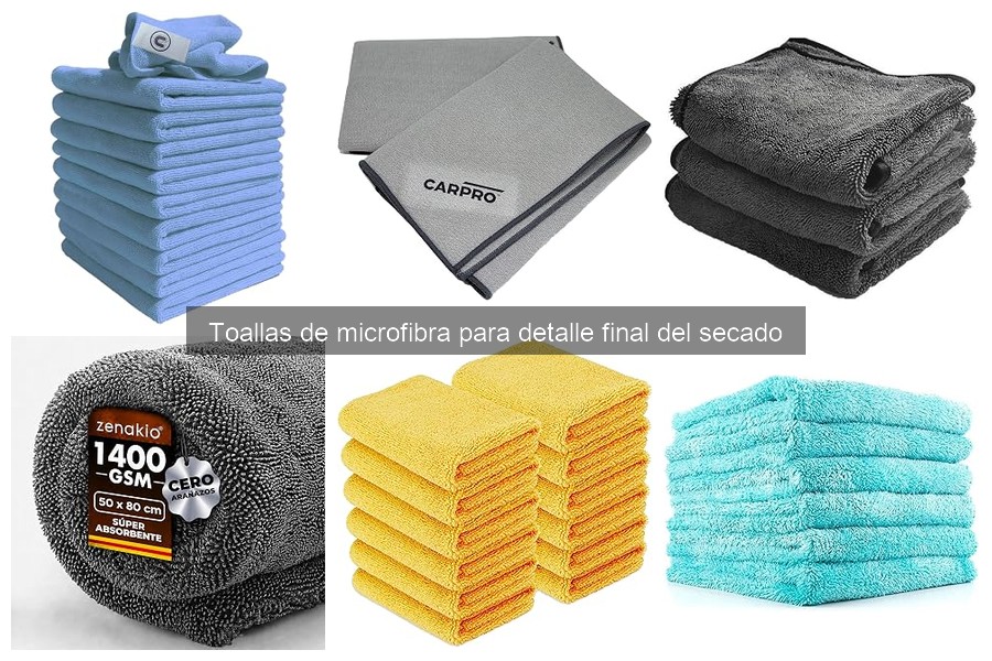 Errores comunes al usar toallas de microfibra en detailing