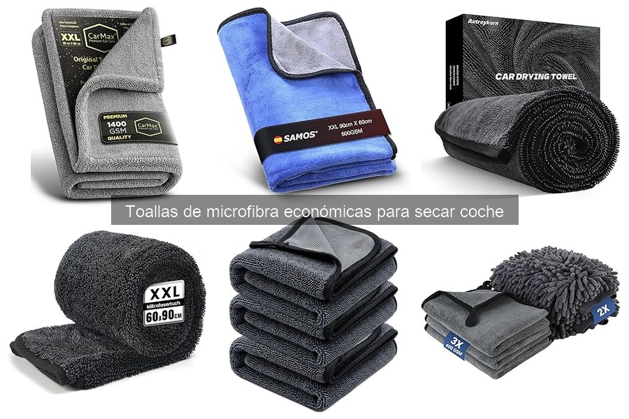 Errores comunes al usar toallas de microfibra en el coche