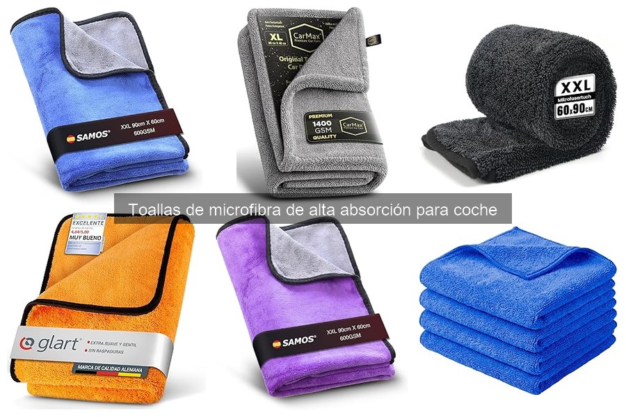 Errores comunes al usar toallas de microfibra en limpieza de coche