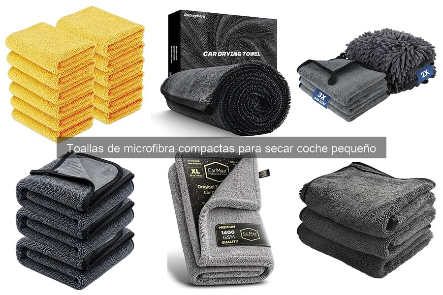 Errores comunes al usar toallas de microfibra para secar coche