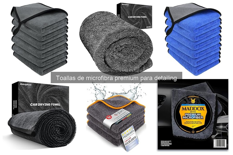 Errores comunes al usar toallas de microfibra premium en detailing