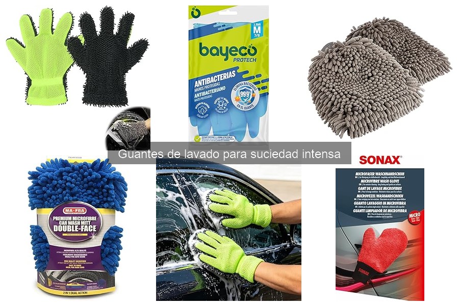 Guantes de lavado para suciedad intensa: ¿Qué son y para qué sirven?