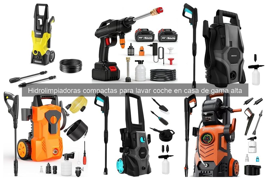 Guía de compra de hidrolimpiadoras compactas de gama alta