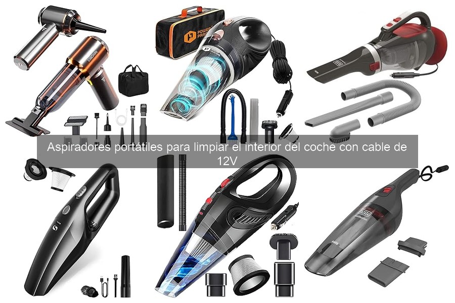 Guía de Uso y Mantenimiento de Aspiradores 12V para Coches