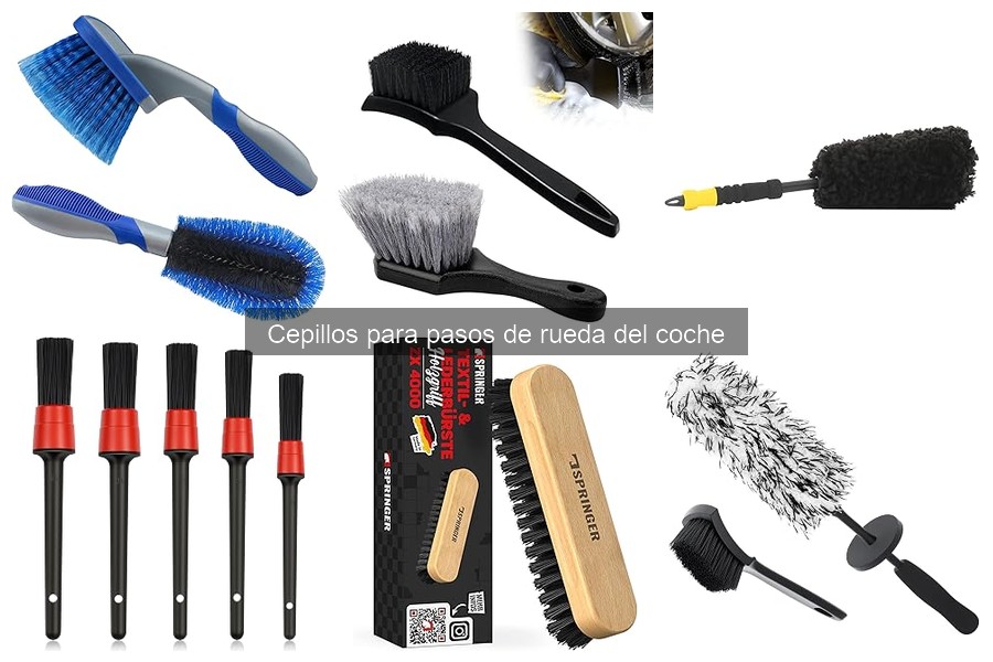 Guía para usar correctamente un cepillo para pasos de rueda