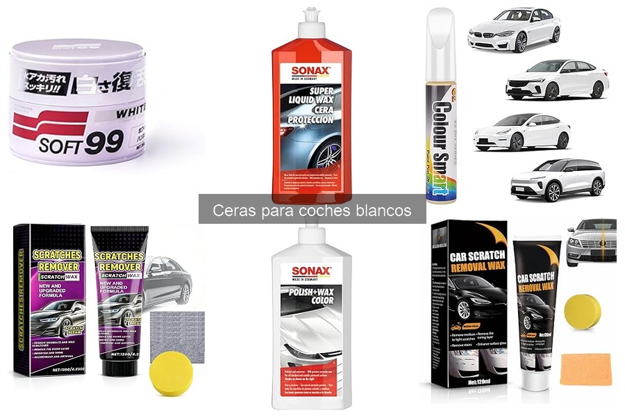 Las mejores ceras para coches blancos en 2026