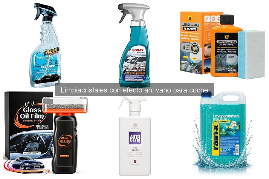 Limpiacristales antivaho para coche: ¿qué son y cómo funcionan?