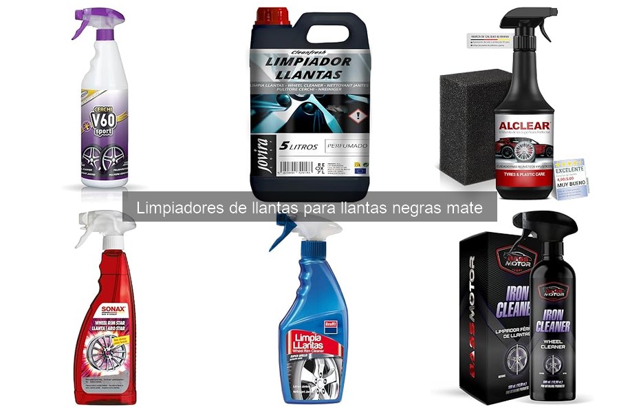 Limpiadores de llantas mate: ¿Qué son y sus beneficios?