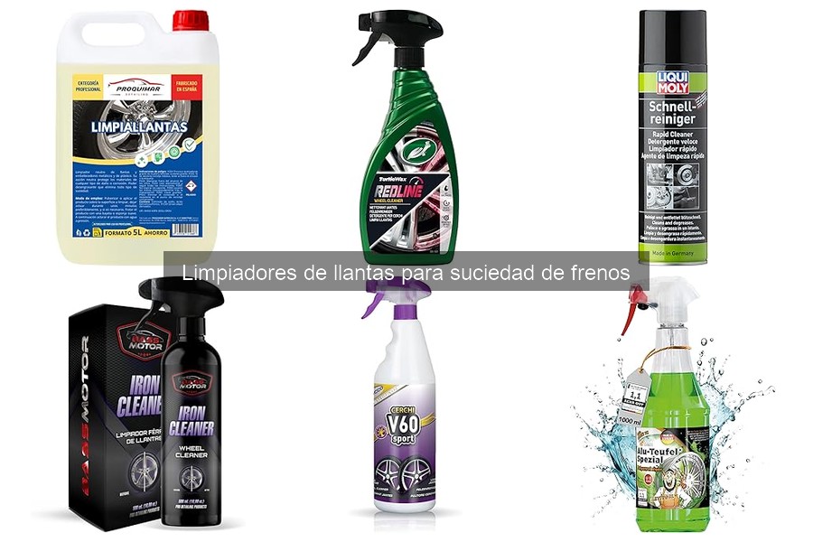 Limpiadores de llantas para suciedad de frenos: ¿Qué son?