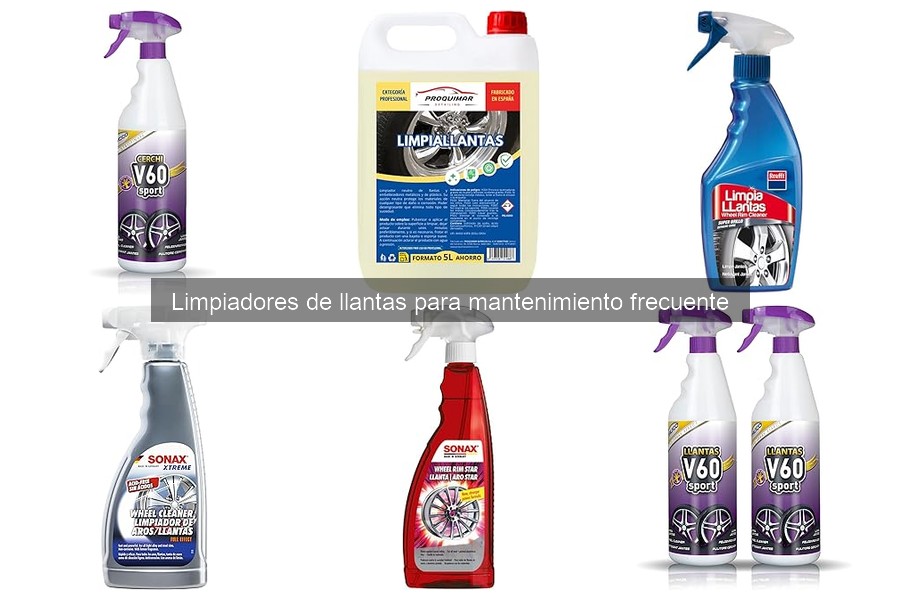 Los Mejores Limpiadores de Llantas para Mantenimiento Frecuente