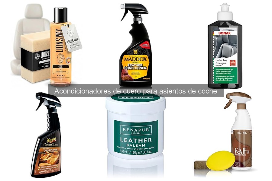 Mejores acondicionadores de cuero para asientos de coche 2023
