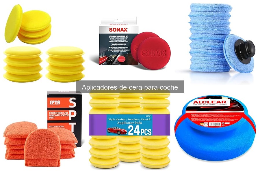 Mejores aplicadores de cera para coches en 2023: Comparativa