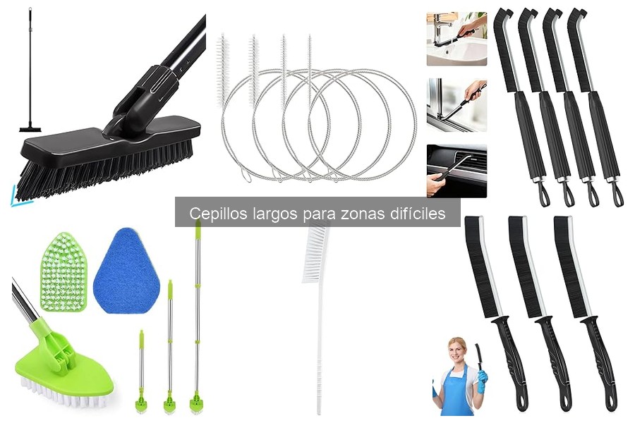Mejores cepillos largos para zonas difíciles de alcanzar