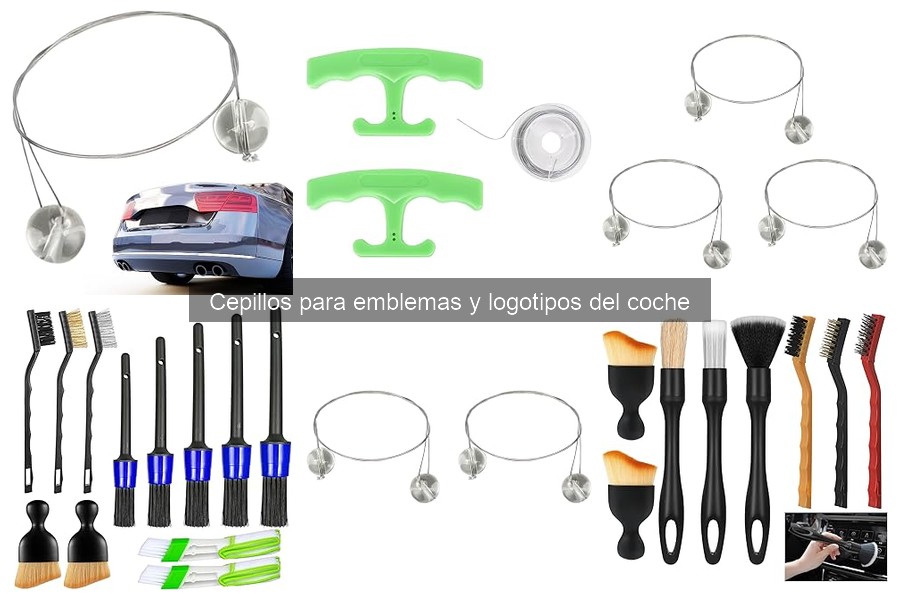 Mejores cepillos para emblemas según el tipo de coche