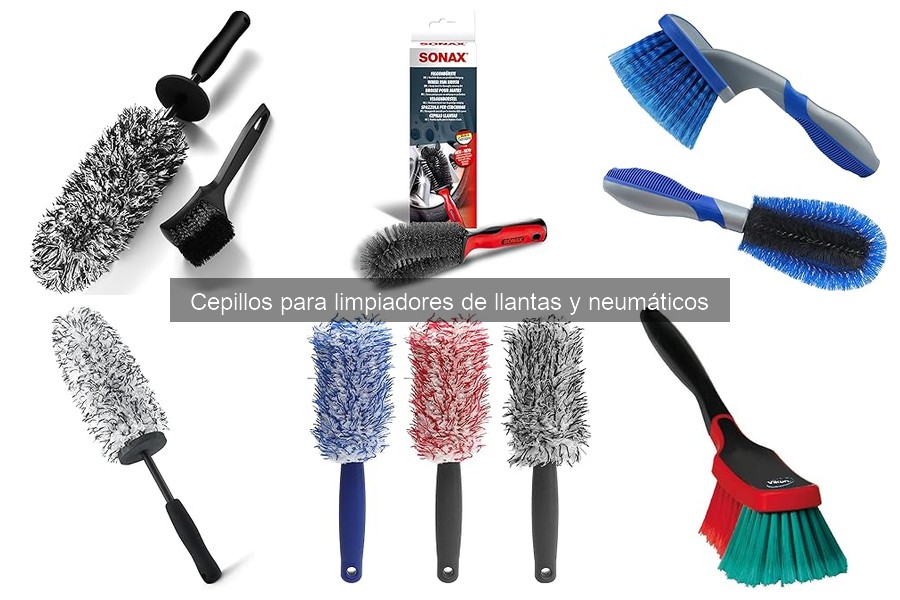 Mejores cepillos para limpiar llantas y neumáticos en 2026