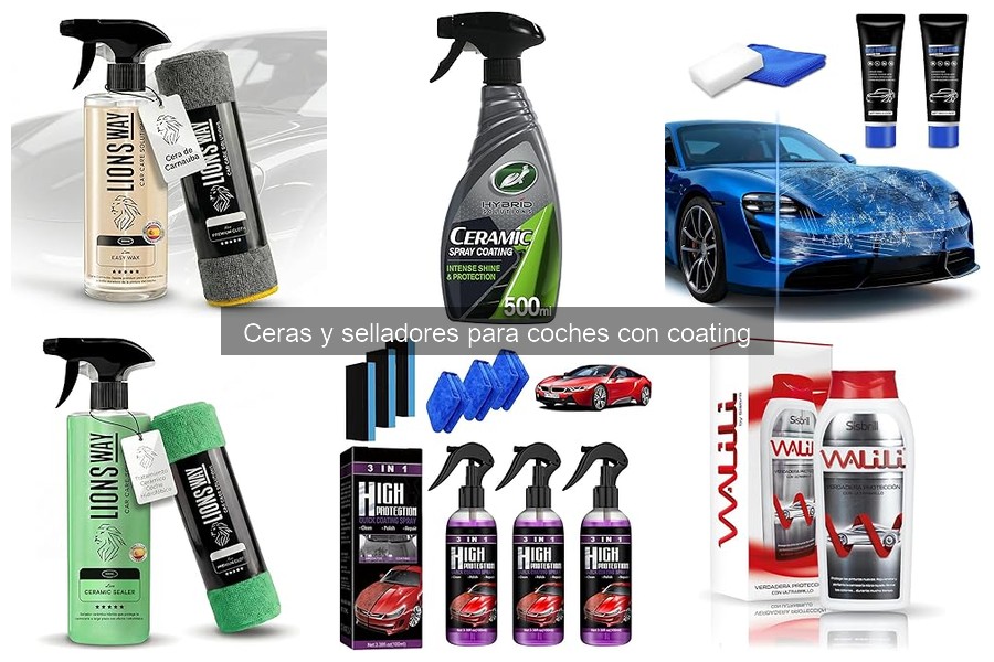 ** Mejores ceras y selladores para coches con coating en 2023