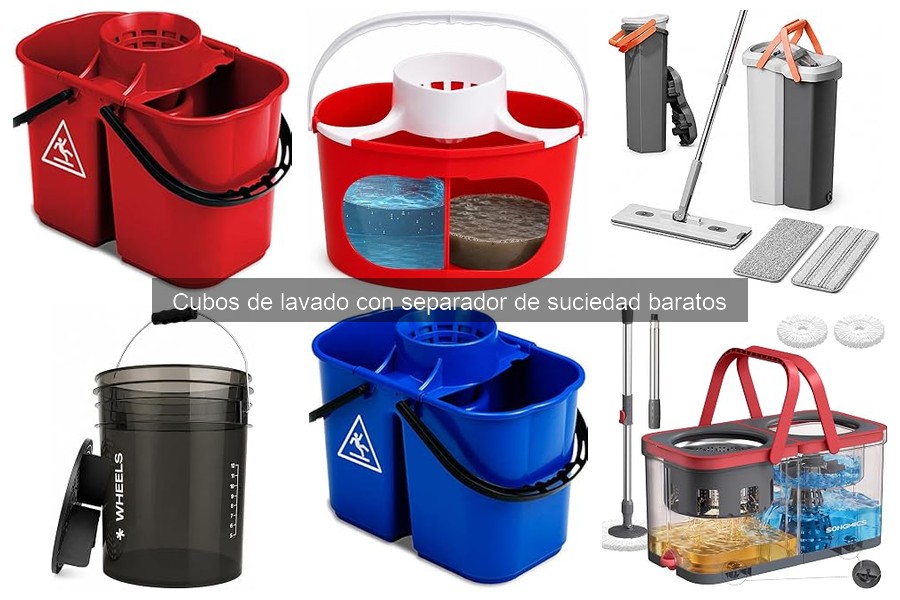 Mejores cubos de lavado con separador de suciedad para principiantes