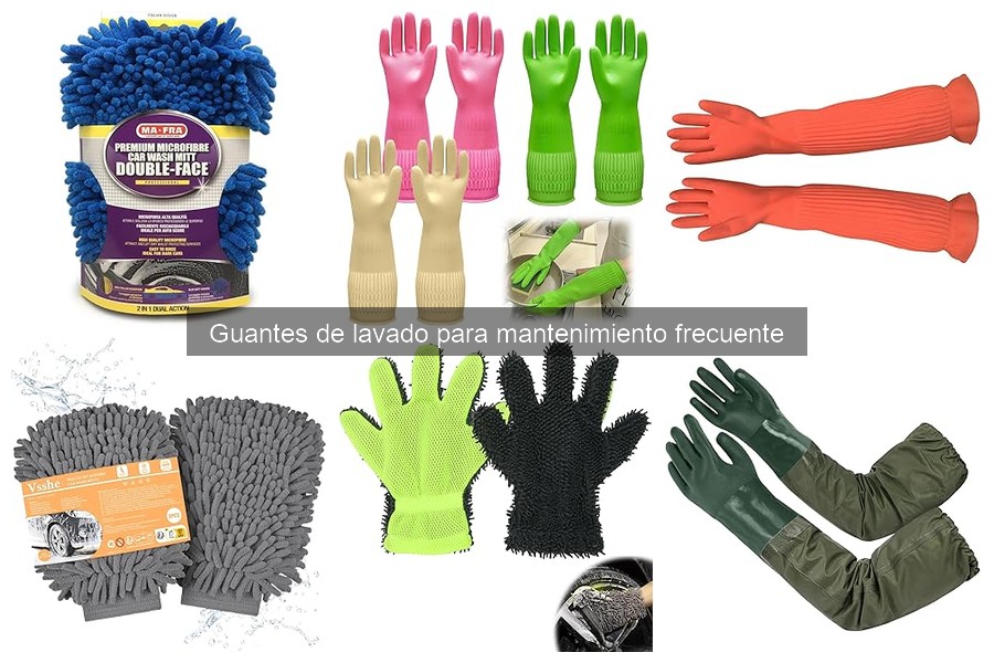 Mejores guantes de lavado para cuidar tu coche en 2026