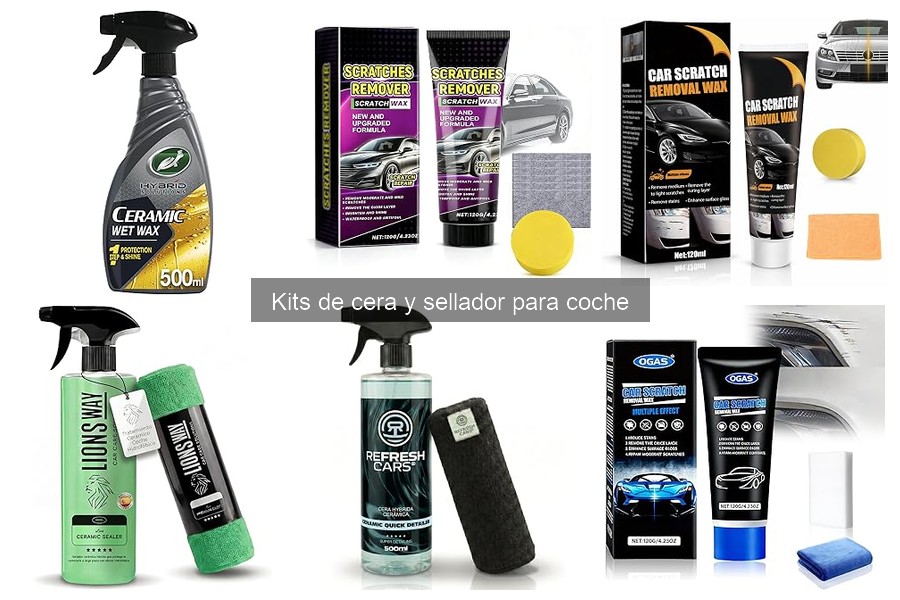 Mejores Kits de Cera y Sellador para Coches en 2023