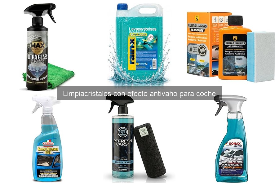 Mejores limpiacristales antivaho para coche: comparativa 2026