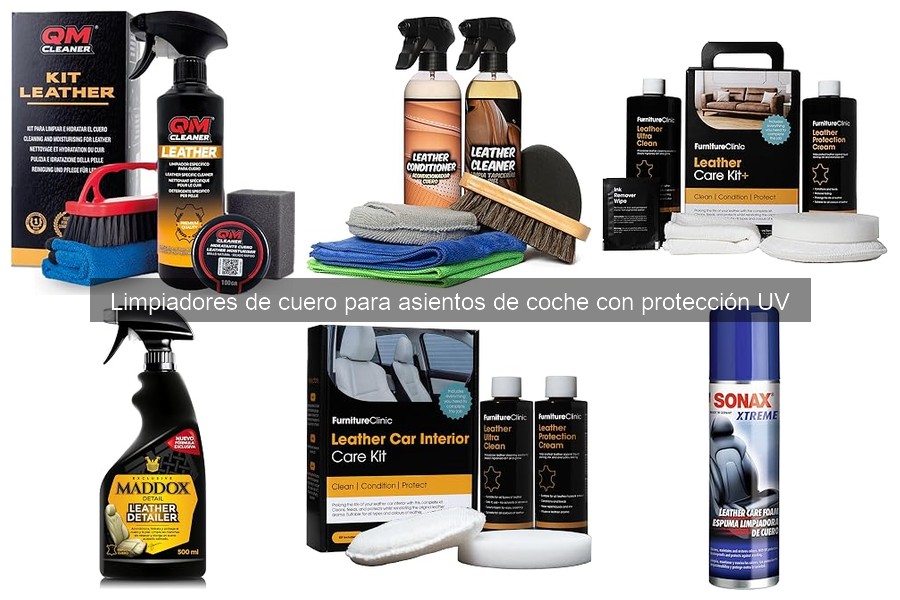 Mejores limpiadores de cuero con protección UV para coches 2023