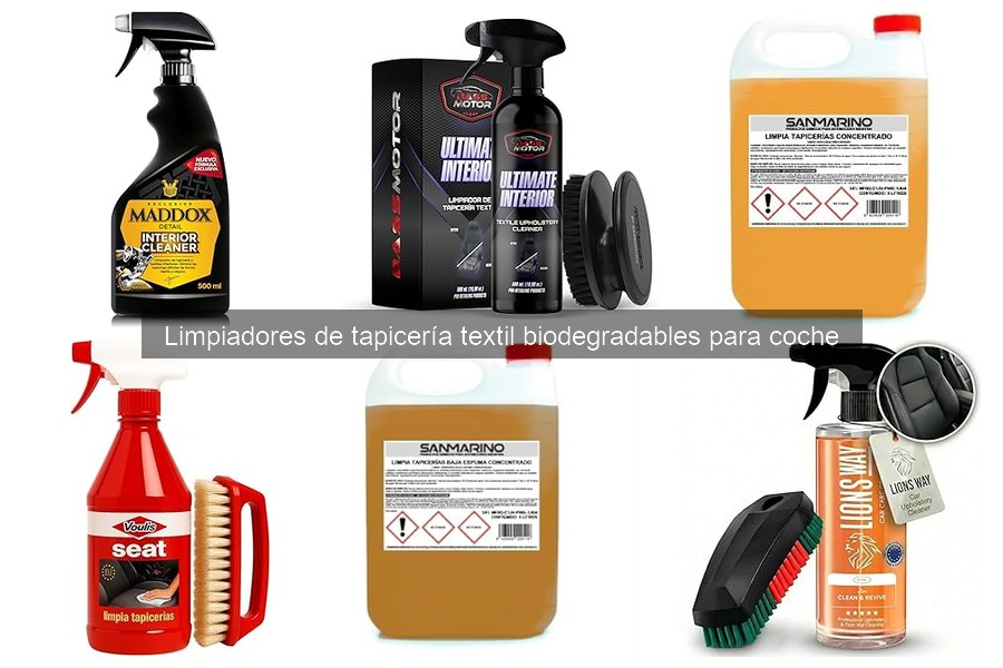 Mejores limpiadores de tapicería textil biodegradables 2023
