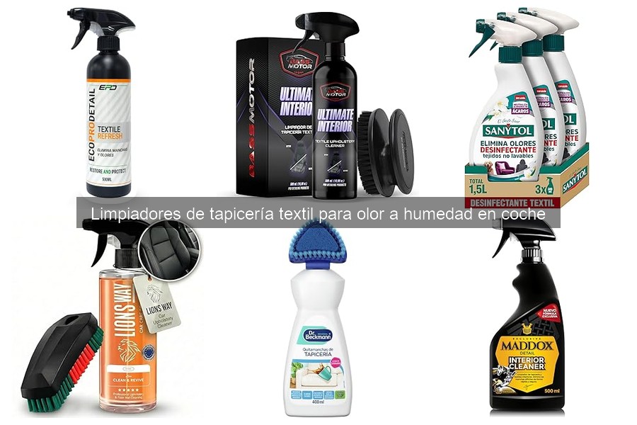 Mejores Limpiadores de Tapicería Textil contra Olores a Humedad