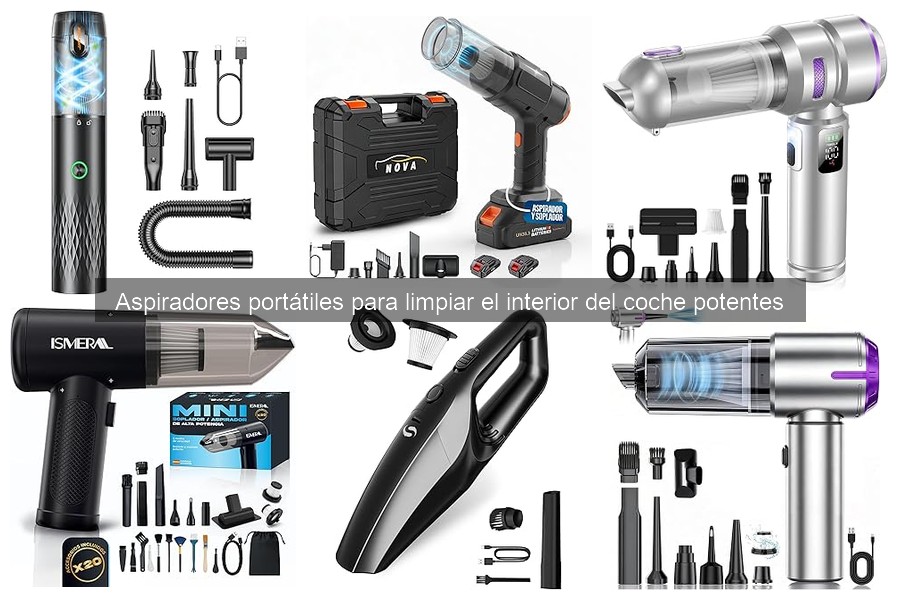 Mejores lugares para comprar aspiradores portátiles para coches