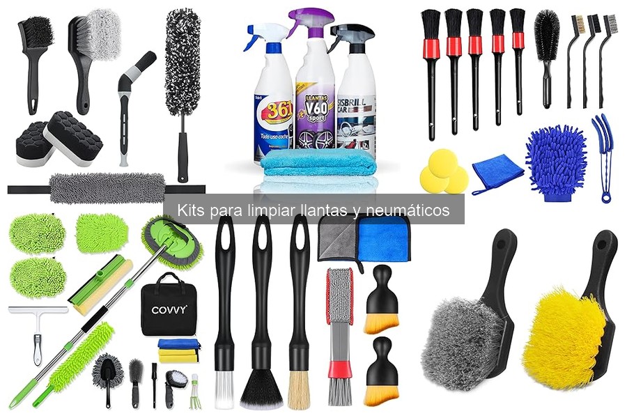 Mejores lugares para comprar kits de limpieza de llantas