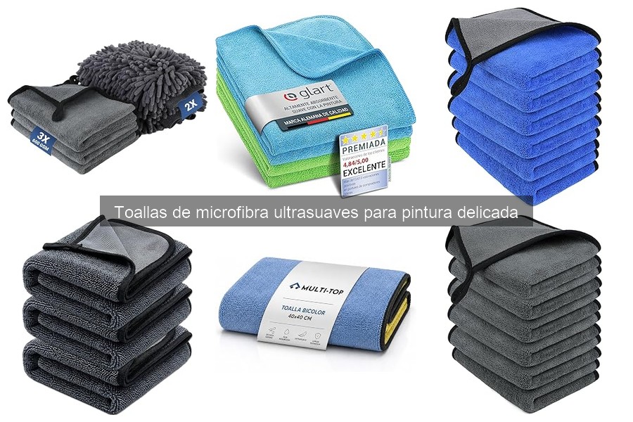 Mejores marcas de toallas de microfibra ultrasuaves para pintura