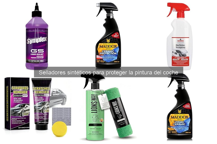 Mejores selladores sintéticos para proteger la pintura del coche