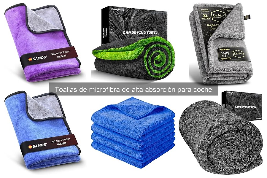 Mejores toallas de microfibra para limpiar coches 2023