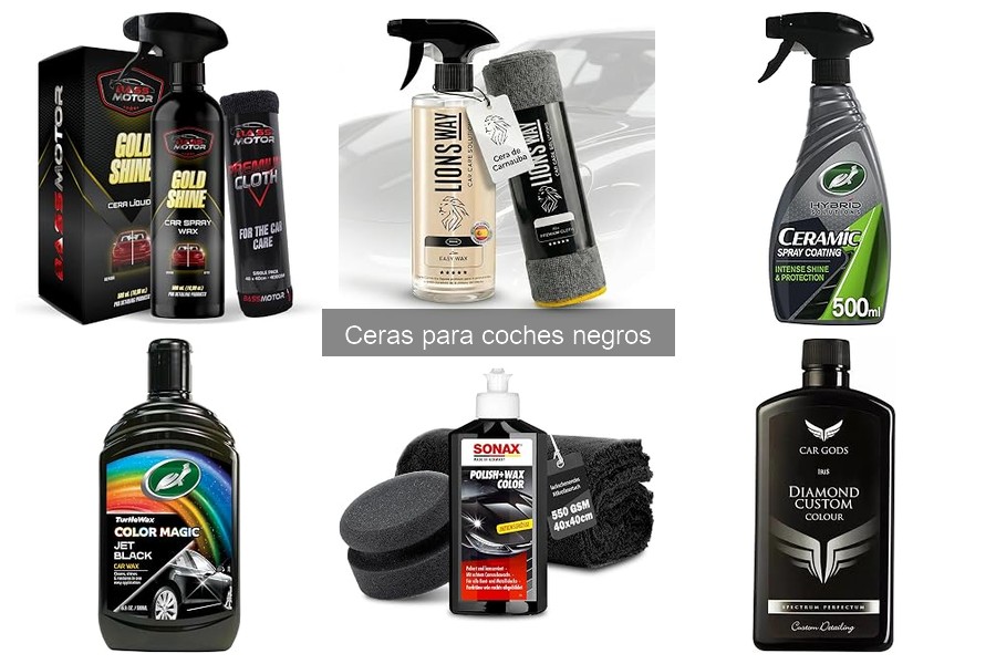 Problemas al usar cera en coches negros y sus soluciones