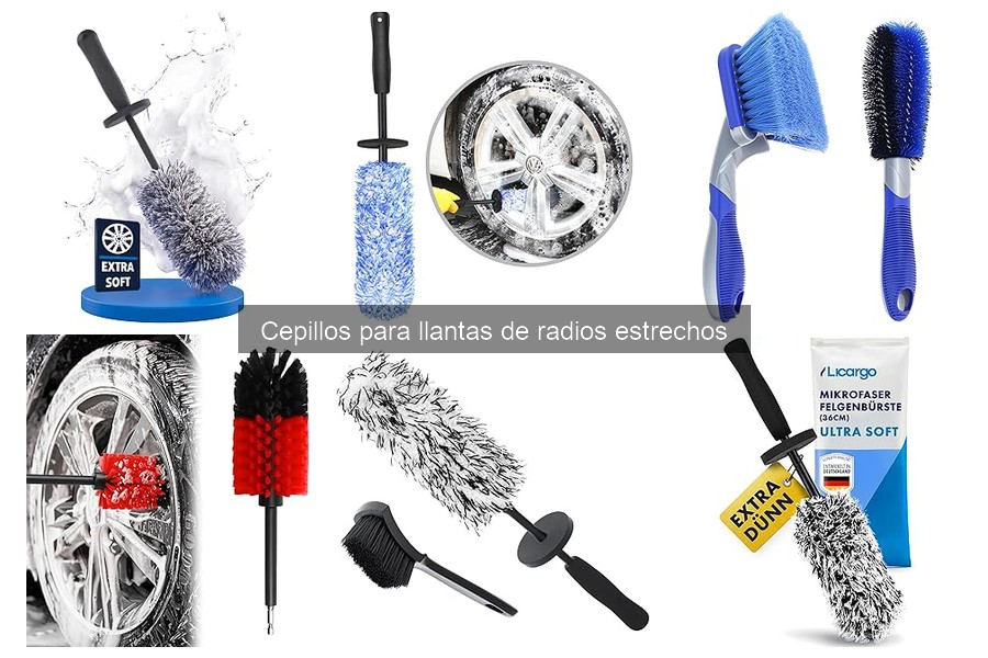 Problemas comunes al limpiar llantas de radios estrechos