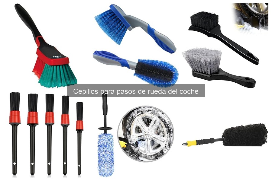 Problemas comunes al limpiar pasos de rueda del coche