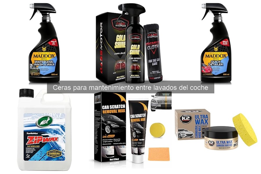 Problemas comunes al usar ceras de mantenimiento del coche