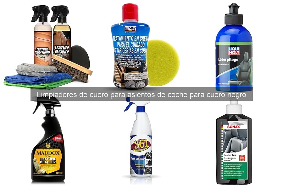 Problemas comunes al usar limpiadores de cuero para coche