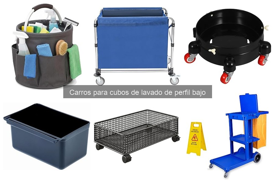 Problemas comunes con carros para cubos de lavado y soluciones