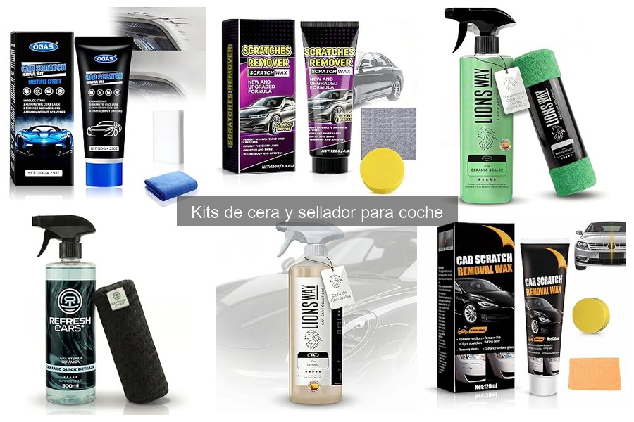 Problemas comunes con cera y sellador para coche