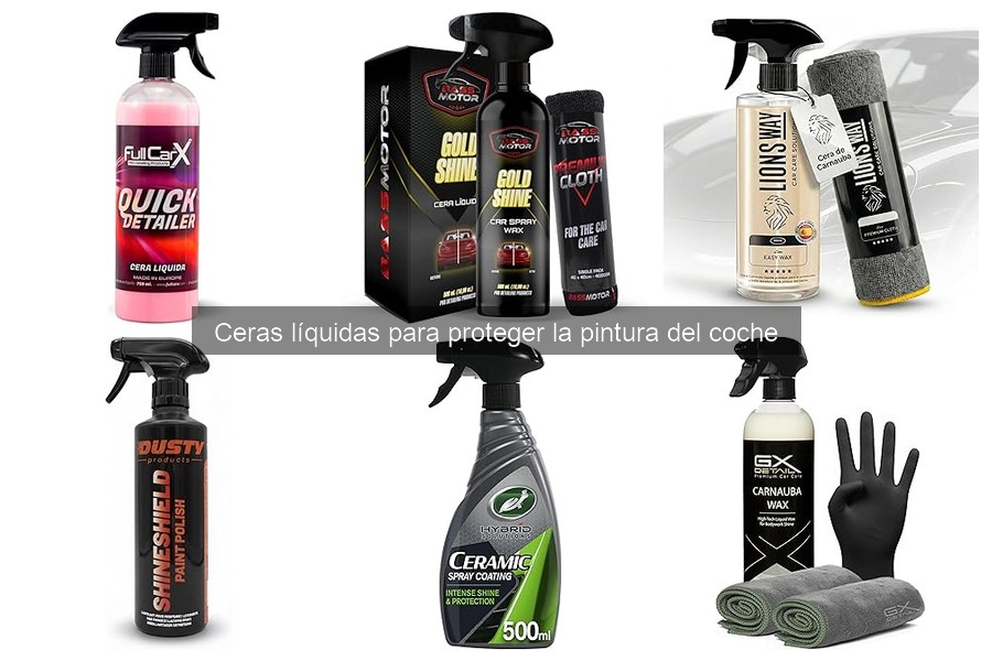 Problemas comunes con ceras líquidas para coches y soluciones