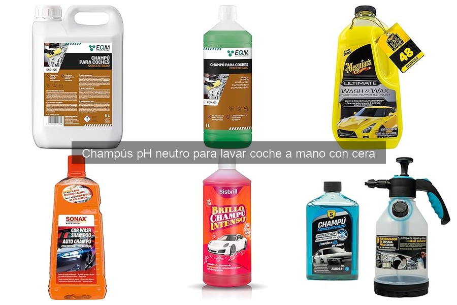 Problemas comunes con champús pH neutro para coche y soluciones