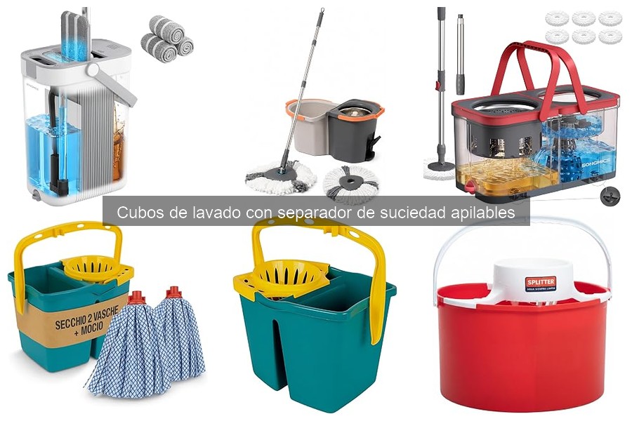 Problemas comunes con cubos de lavado y sus soluciones